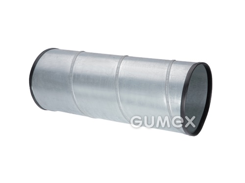 SPIRO Rohrleitung, 80mm, Länge 3m, verzinktes Blech, silber, 